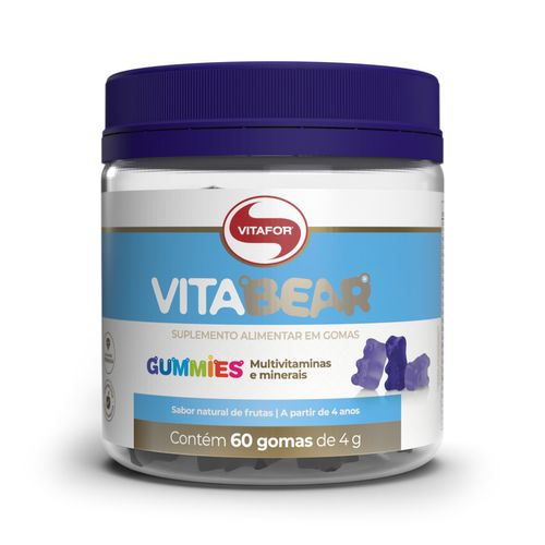 Vitabear - 60 gomas de frutas - Vitafor