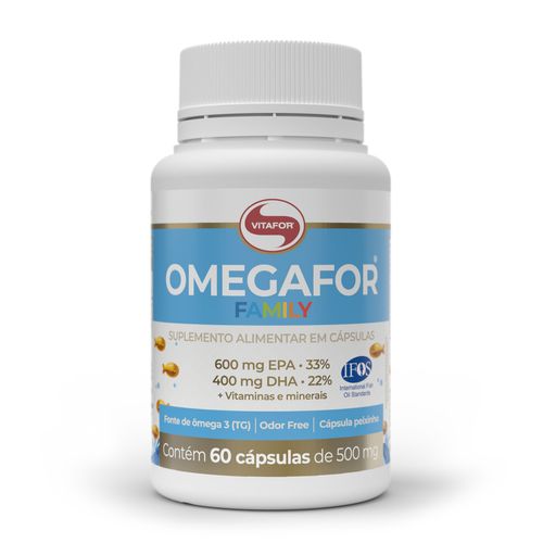 Omegafor Family - 60 cap - Vitafor