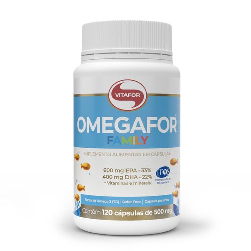 Omegafor Family - 120 cap - Vitafor
