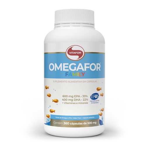 Omegafor Family - 360 cap - Vitafor