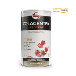 Colagentek Protein - Bodybalance - 460g Morango - Vitafor