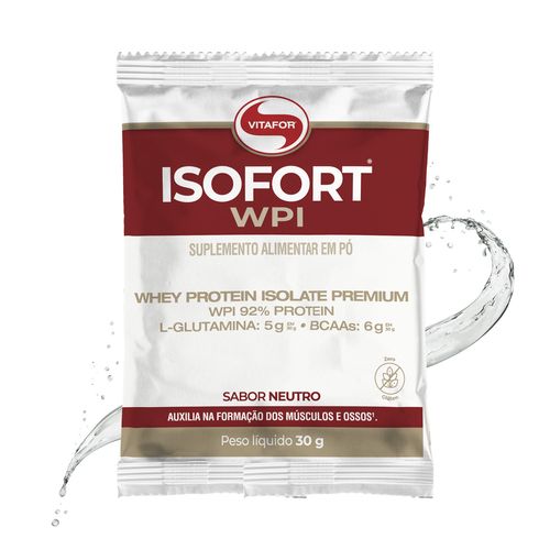 Isofort - sachê unitário 30g neutro - Vitafor