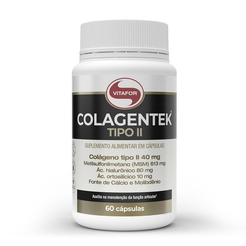 Colagentek tipo II - 60 cap - Vitafor