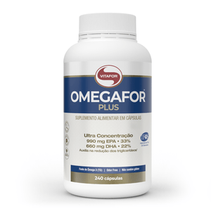 Omegafor Plus - 240 cap - Vitafor