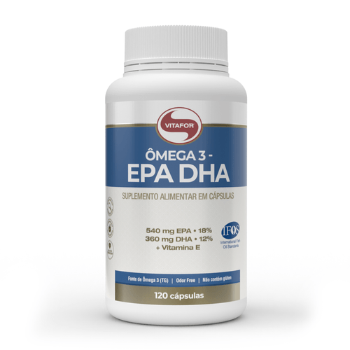 Omega 3 EPA DHA - 120 cap - Vitafor