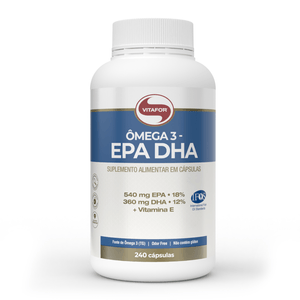 Omega 3 EPA DHA - 240 cap - Vitafor