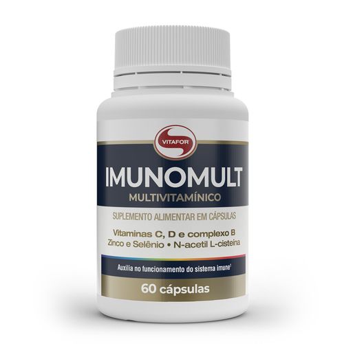 Imunomult Multivitamínico - 60 cap - Vitafor