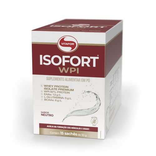 Isofort - 15 sachês 30g neutro - Vitafor