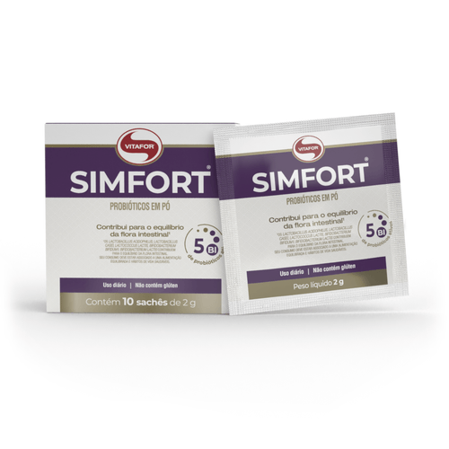 Simfort - 10 sachês 2g - Vitafor