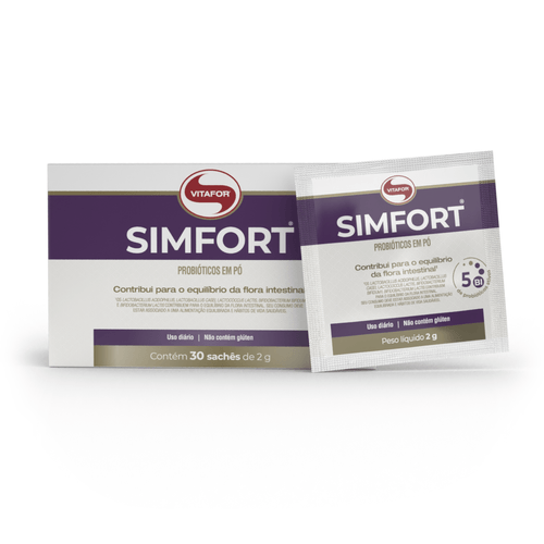 Simfort - 30 sachês 2g - Vitafor