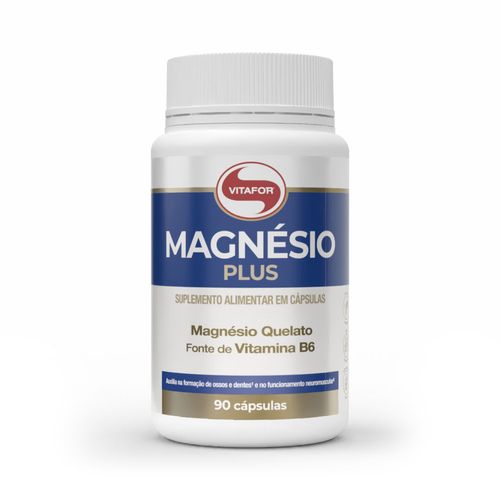 Magnésio Plus - 90 cap - Vitafor