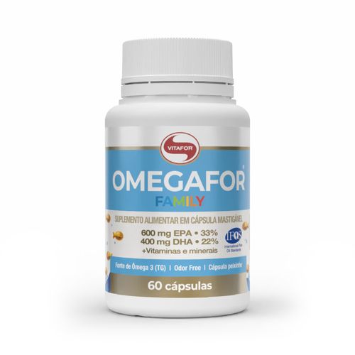 Omegafor Family - 60 cap - Vitafor