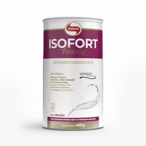 ISOFORT® BEAUTY 450g Sabor Neutro