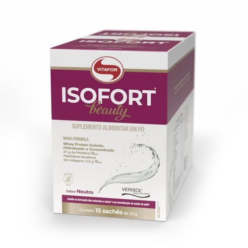 Isofort Beauty - 15 sachês 25g neutro