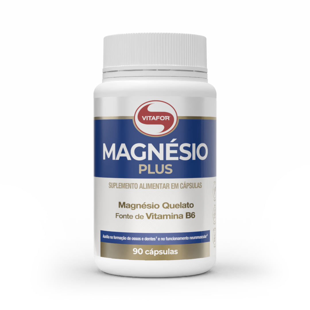 MAGNÉSIO PLUS 90CAPS VITAFOR